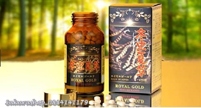 Đông trùng hạ thảo Royal Gold Nhật Bản (420 viên ) - Sakurashop VN